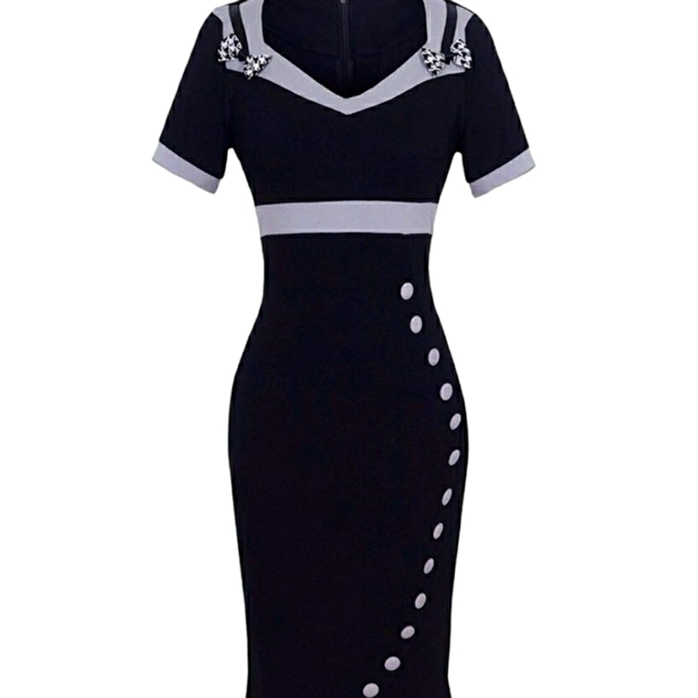 Retro Stage Pin Up Dress Like New Size L